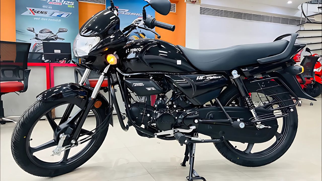 Hero HF Deluxe New Model Launched – 97.2cc Engine, 75 kmpl Mileage