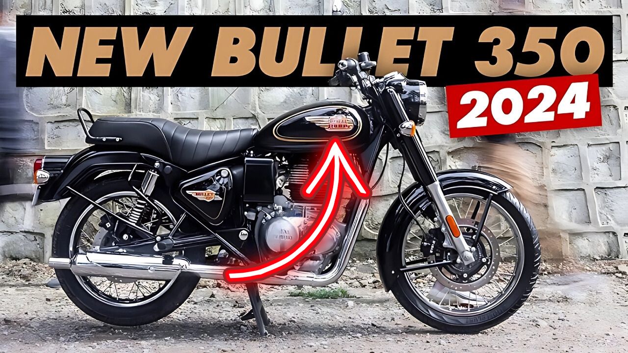 Royal Enfield Bullet 350 Launches with 349cc Engine and Stunning New Design