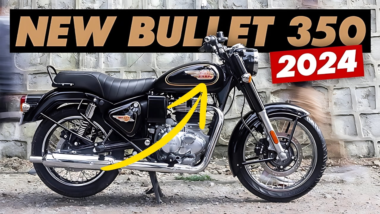 Royal Enfield Bullet 350 Launches with 349cc Engine and Stunning New Look