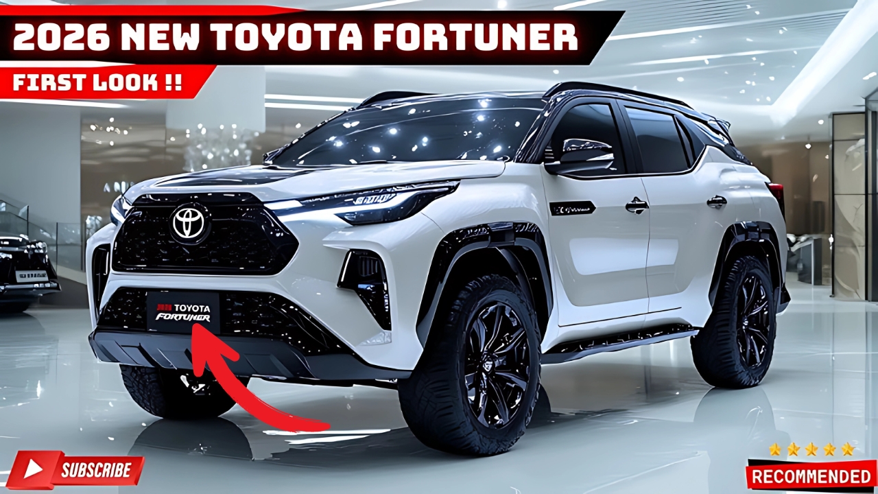 Toyota Fortuner New look dominate the Indian Market, price is only 33 Lakh