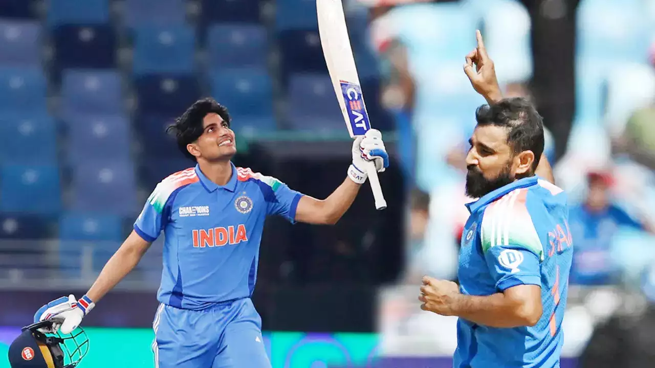 Shubman Gill and Mohammed Shami Propel India to Victory Against Bangladesh in Champions Trophy Opener | Cricket News