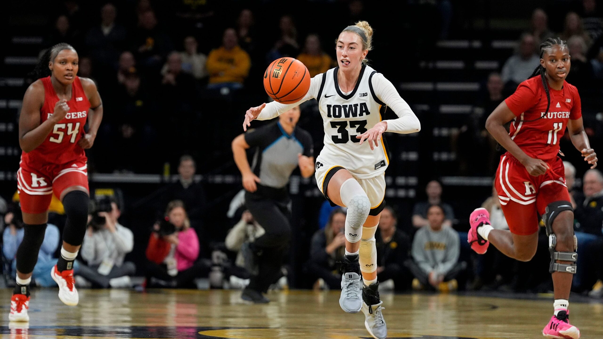 Iowa WBB 3 Stars Beat Rutgers