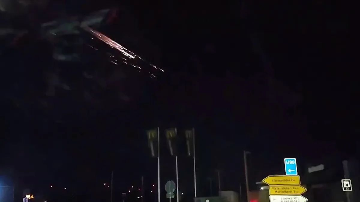 SpaceX Rocket Debris Causes Stir Across Europe After Uncontrolled Reentry