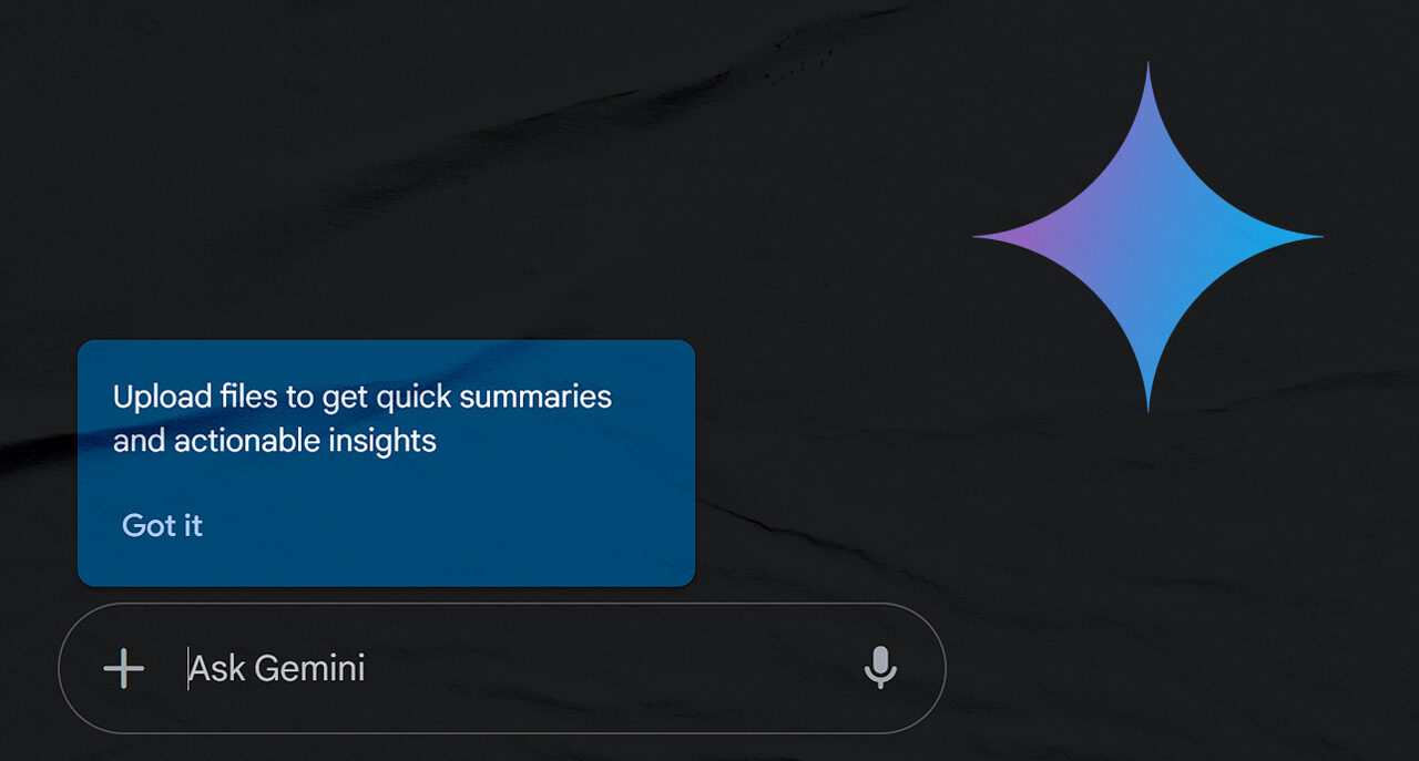 Google Gemini Now Lets All Users Upload and Analyze Files