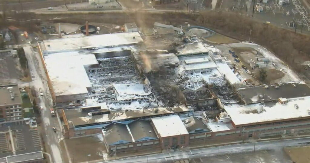 Evacuation Orders Lifted After Major Fire at SPS Technologies in Abington Township