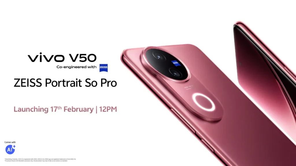 Vivo V50 India Launch 17 February